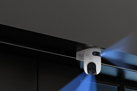 Camera EZVIZ H9c Dual 3K (Wifi quay quét 2 mắt x 5MP)