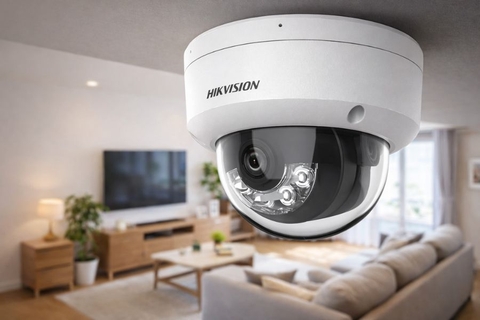 Camera Hikvision IP DS-2CD1143G2-LIUF (Dome 4MP, liền Mic)