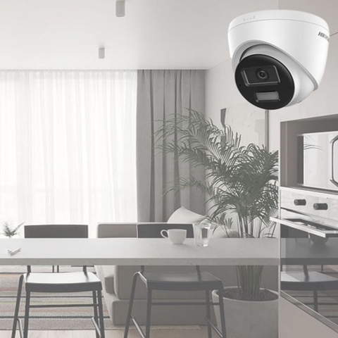 Camera Hikvision IP DS-2CD1323G2-LIUF/SL (Dome 2MP, Loa Mic, Ánh sáng kép)