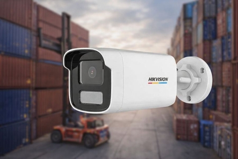 Camera Hikvision IP DS-2CD1T27G0-LUF (Thân to 2.0MP Full Color, liền MIC, khe cắm thẻ)
