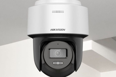 Camera Hikvision IP DS-2DE2C400MWG-E (Quay quét 4MP, Loa Mic)