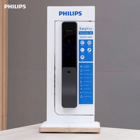 Khóa Cửa Vân Tay Philips DDL801-5HBS