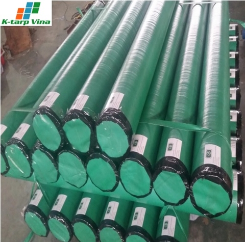 140 GSM PE TARPAULIN - GREEN SILVER COLOR- MADE IN VIETNAM - ROLL FORM - MYANMAR MARKET