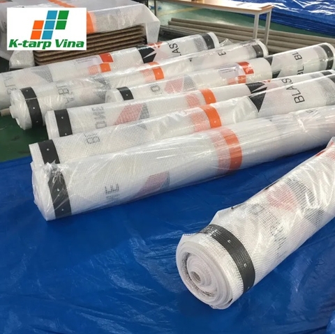 HDPE Woven Fabric With LDPE Laminated Both Side Proofing Tarpaulin PE Covers