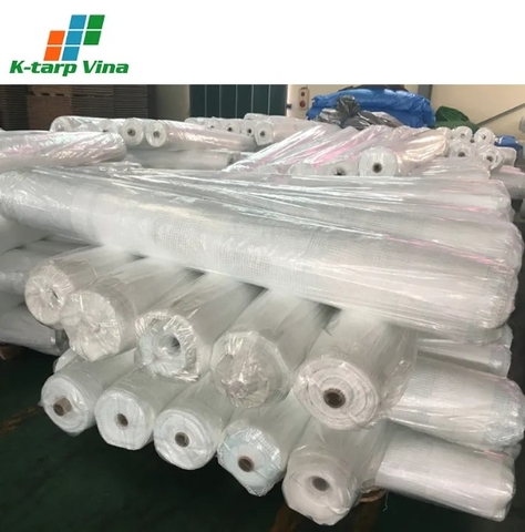 HDPE Woven Fabric With LDPE Laminated Both Side Proofing Tarpaulin PE Covers