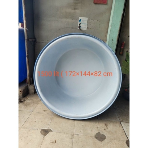 Thùng nhựa tròn nuôi cá và đựng hoá chất (3000 lít,2000 lít,1500 lít,1000 lít,750 lít)