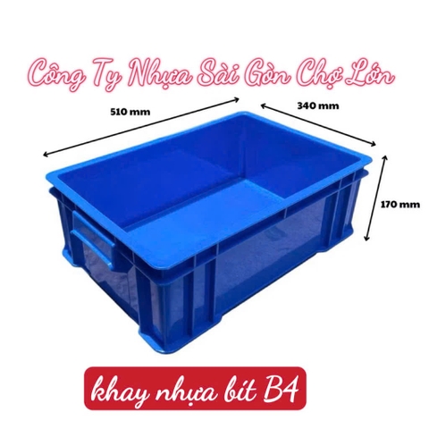 Khay nhựa B4(510 x 340 x 170 cm) 🌸