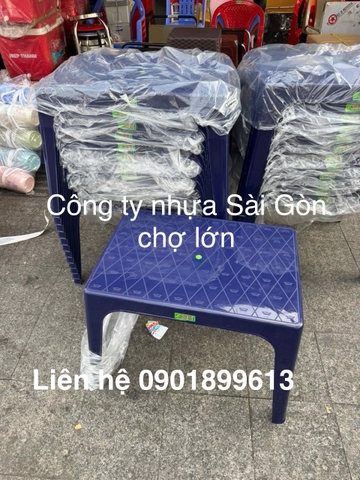 Bàn nhựa đại vương miện màu mực ( dương đậm)