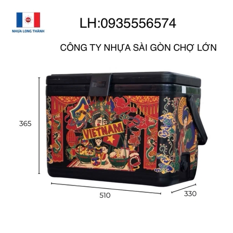 Thùng đá FAMI 26 lít nhựa Long Thành