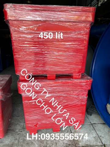 Thùng giữ lạnh 450 lít thái Lan liên doanh nắp rời