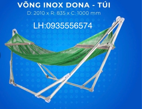 Võng túi inox DONA phi 32 Qui Phúc