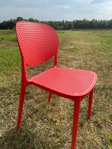 Ghế đúc Lỗ Nhựa Đúc Nguyên Khối Hol Sankyo