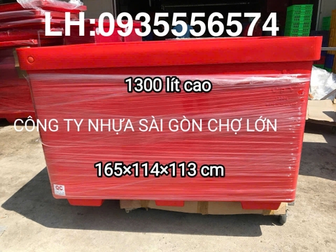 Thùng đá Thái Lan 1300 lít  nhập khẩu dạng cao