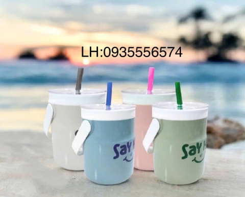 Bình đá trà sửa 1 lít có vòi siêu hót