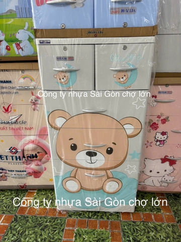 Tủ gấu nhỏ Vita size M Việt Thành ☘️
