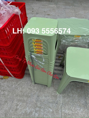 Ghế lùn nhật - Tân Lập Thành - Kích thước: 27,5x27,5x26 cm