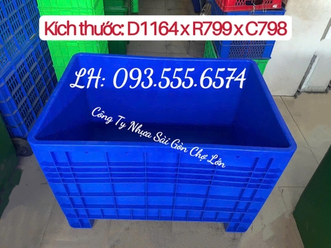 Thùng nhựa đặt 530 lít nuôi cá và đựng vải