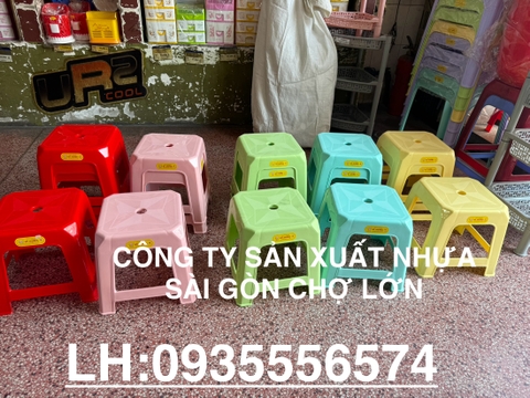 Ghế lùn kiểu màu passter cao cấp nhựa vĩ hưng