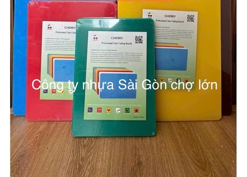 Thớt nhựa chữ Nhật công nghiệp kháng khuẩn 40*60*2 cm
