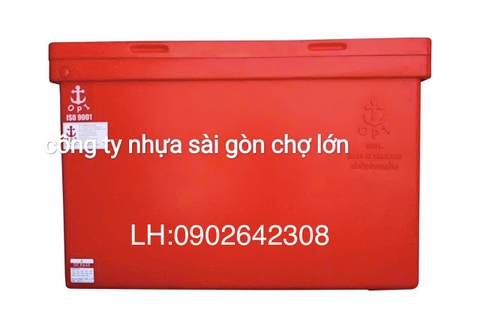 ( Nhập khẩu chính ngạch ) Thùng đá Thái Lan 600 lít nhập khẩu mũi neo không chân