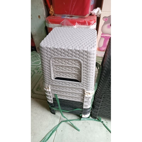 combo 15 ghế lùn mây