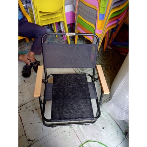 Ghế cafe salon lưới   sườn inox và sắt Qui Phúc