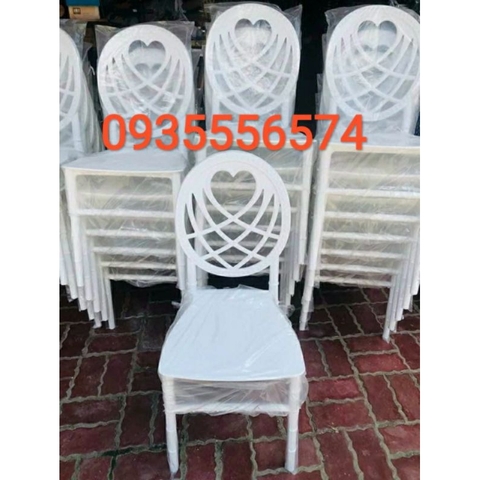 Ghế nhựa Sự Kiện  Trái Tim nhập khẩu (hoả tốc)