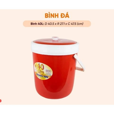 Bình đá tròn 40 lít Hưng Thuận Lợi