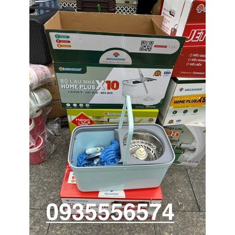 Thùng lau nhà HOMEPLUS X10 cao cấp (megahome)