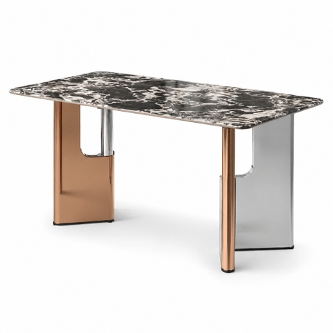 Bàn ăn Aria mặt đá Ceramic cao cấp
