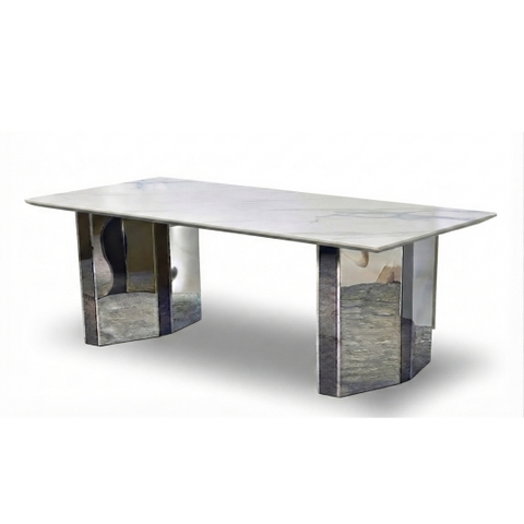 Bàn ăn Aurora mặt đá Ceramic nhập khẩu