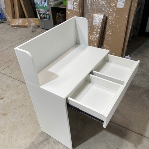 Bàn Thu Ngân Mini MDF Melamine 80x45x105cm Thiết Kế Gọn Nhỏ Hiện Đại KN Home Decor