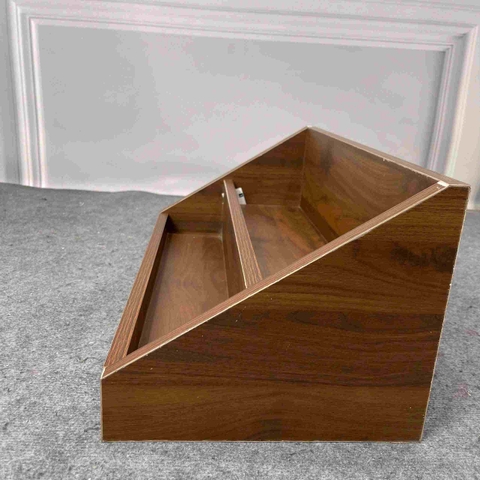 kệ để gia vị bếp gỗ mdf phủ melamine 2 tầng kn home decor