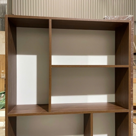 Kệ sách MDF 90x150x25cm phù hợp căn hộ chung cư