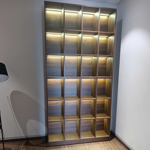 Kệ sách MDF Melamine hiện đại