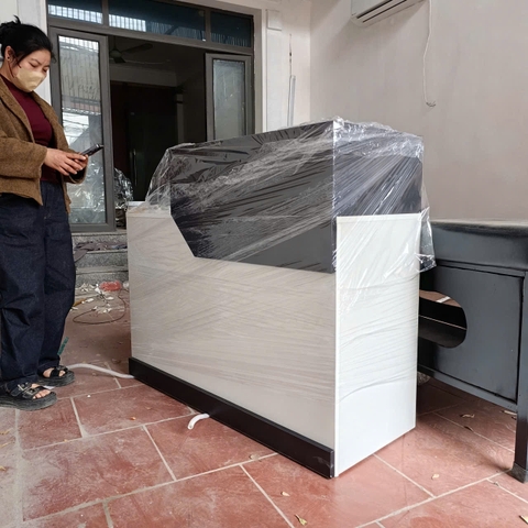 quầy lễ tân MDF Melamine