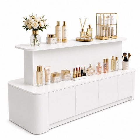 Kệ trưng bày sản phẩm hai tầng 220x60x90cm