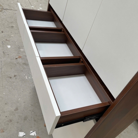 Tủ giày gỗ MDF phủ Melamine  KT R100*C200*S35cm_ TG_1020_3_KN Home Decor