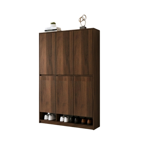 Tủ giày gỗ MDF phủ Melamine  hiện đại, thiết kế đa năng, nhiều kích thước, thương hiệu KN Home Decor.