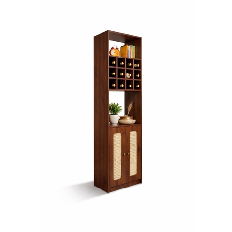 tu ruou gia dinh 55x30x160 go mdf melamine