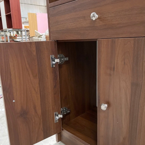 Tủ rượu cánh mở bản lề inox giảm chấn