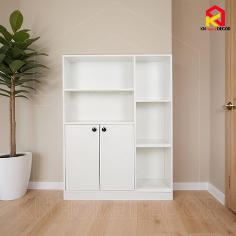 Tủ đa năng gỗ MDF phủ Melamine hiện đại, nhiều màu sắc và kích thước lựa chọn, thương hiệu KN Home Decor.