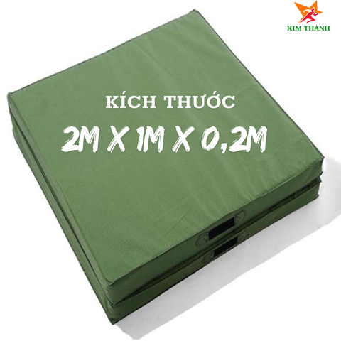 Nệm nhảy cao kích thước 2m x 1m x 0,2m