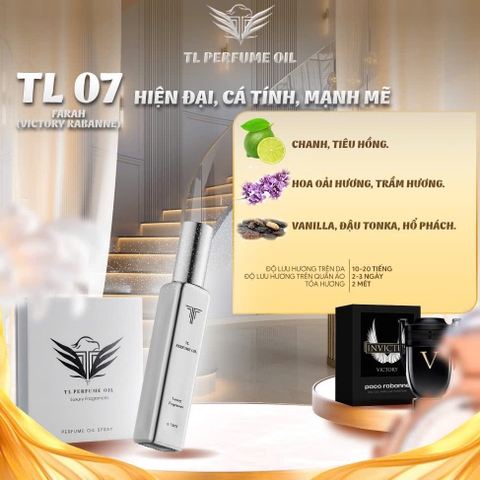 [Unisex] Tinh Dầu Nước Hoa TL [TL07 - Victoria Rababbe]