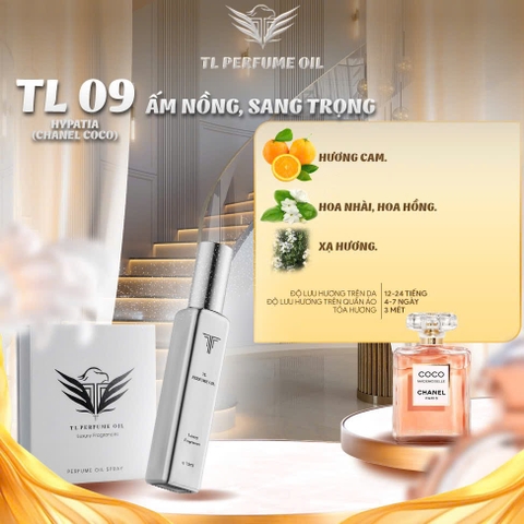 [Hương Nữ] Tinh Dầu Nước Hoa TL [TL09 - Chanel Coco]