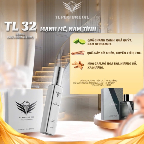 [Hương Nam] Tinh Dầu Nước Hoa TL [TL32 - Victoria & Him]