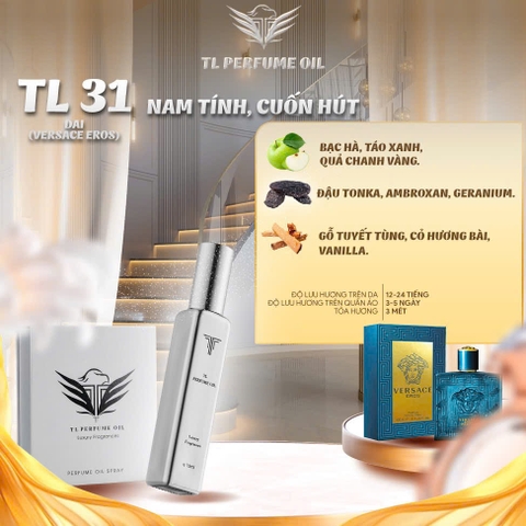 [Hương Nam] Tinh Dầu Nước Hoa TL [TL31 - Versace Eros]