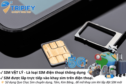 HƯỚNG DẪN CÀI ĐẶT SIM DU LỊCH - SIM VẬT LÝ
