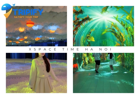 VÉ XSPACE - TIME CITY | TRẢI NGHIỆM DIGITAL ART TẠI HÀ NỘI - GIÁ VÉ ƯU ĐÃI