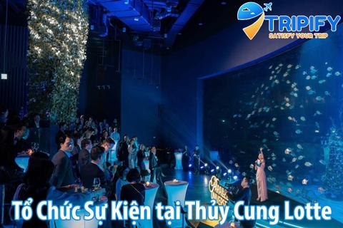 Tổ Chức Sự Kiện Tại Thủy Cung Lotte Mall Tây Hồ